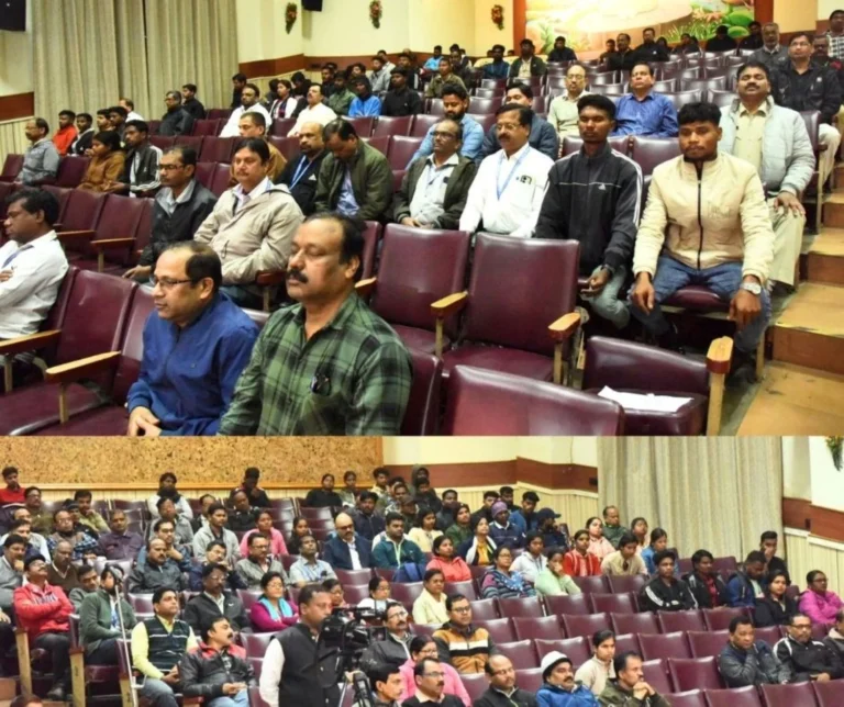 Spiritual discourse on successful life in an industrial environment, message of balance in life through meditation