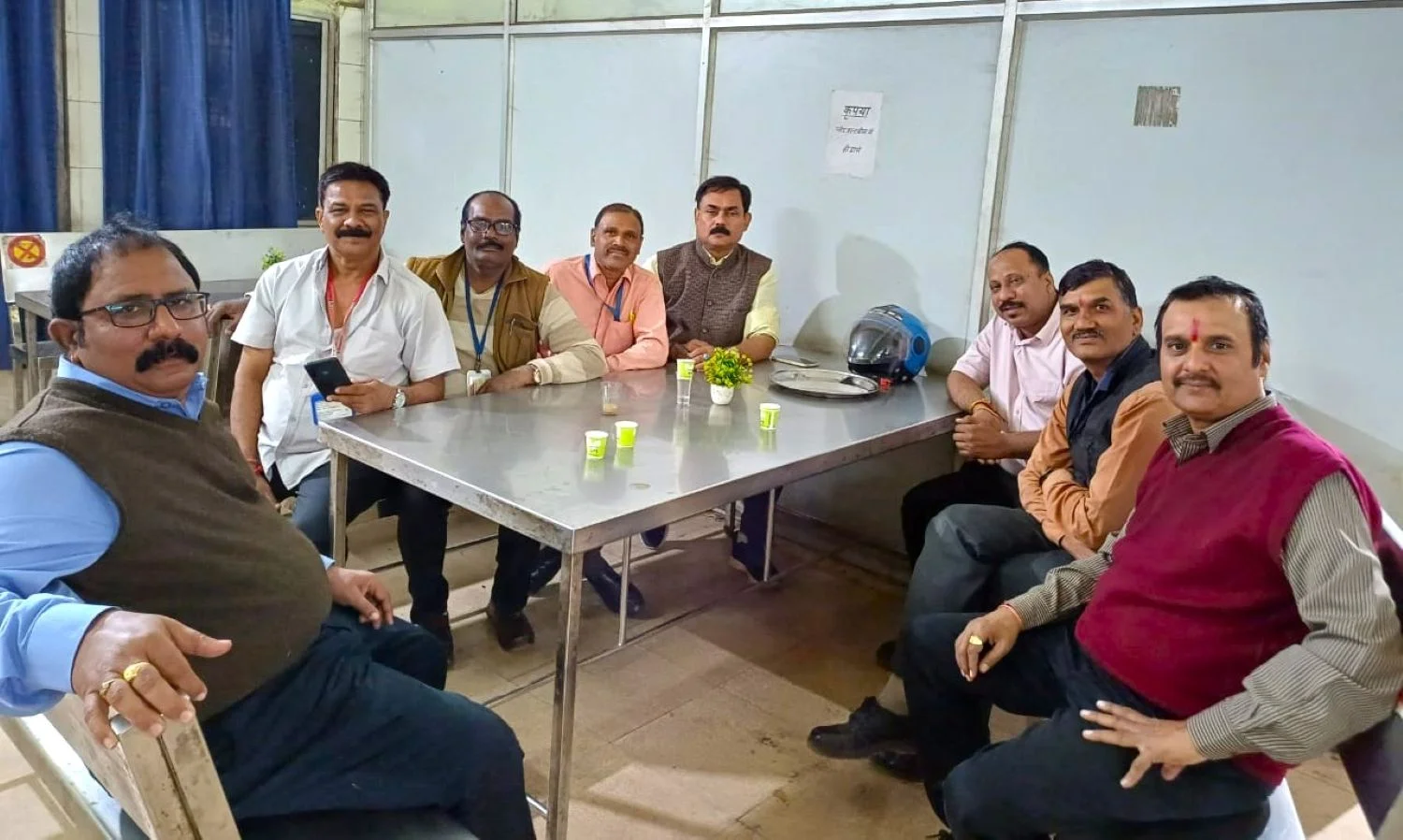 BSP News Bhilai Karmachari Union Accuses Management of Biometrics RFID Danger in the Plant, and illness of Employees