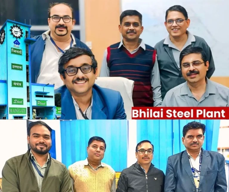 Bhilai Steel Plant Good News from Sinter Plant 2-3 ED impressed with Production Record (1)
