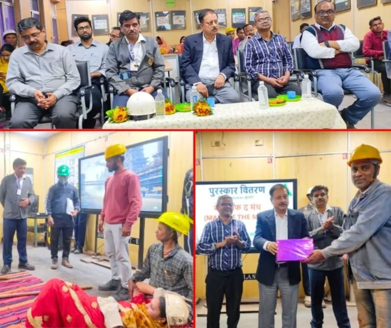 Bhilai Steel Plant Sinter Plant 2 Saves Rs 380000 Every Day Everyone Pledges to Protect Life and Safety at Every Moment