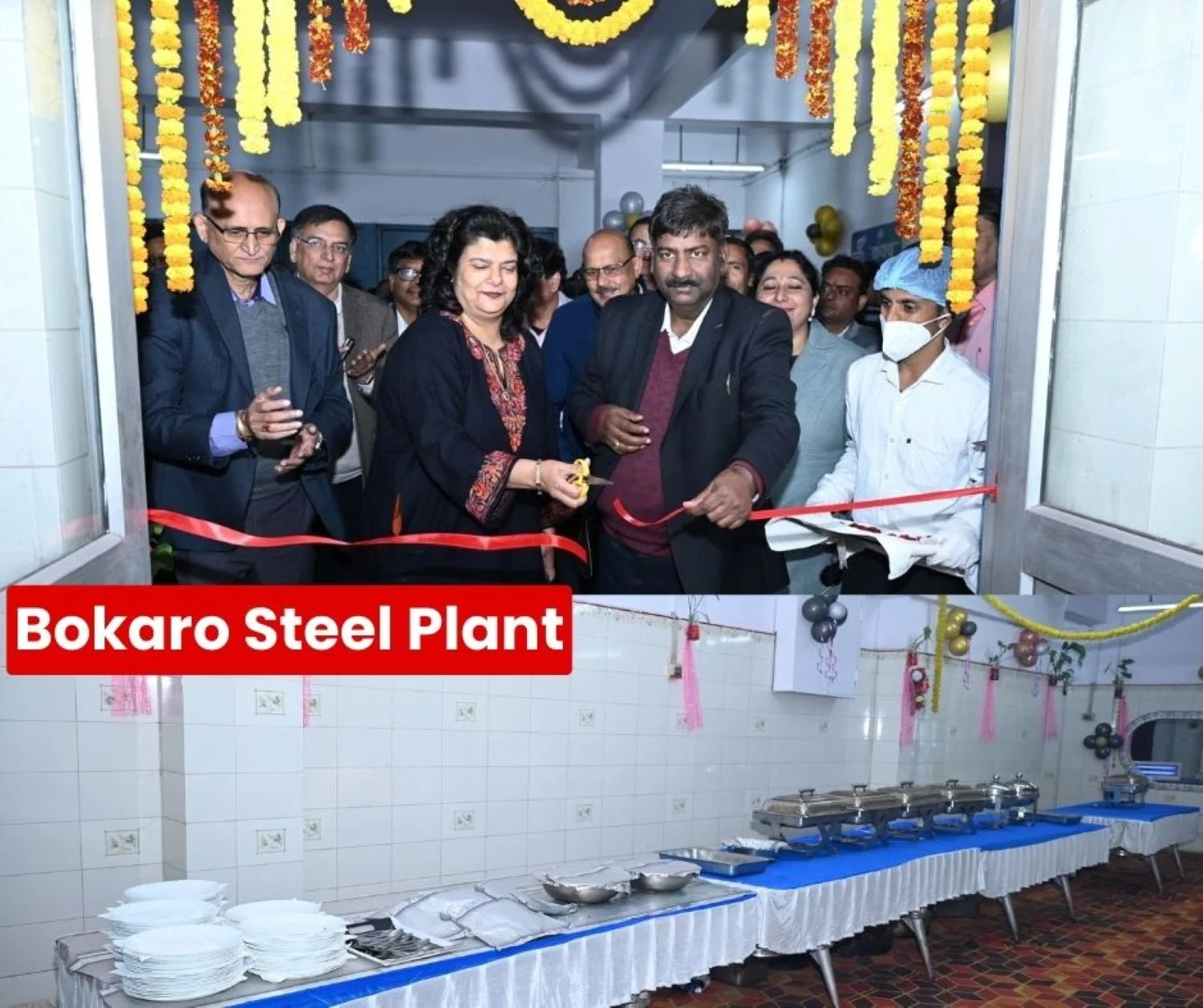 Bokaro Steel Plant The Picture of the Canteen Changed in HRCF