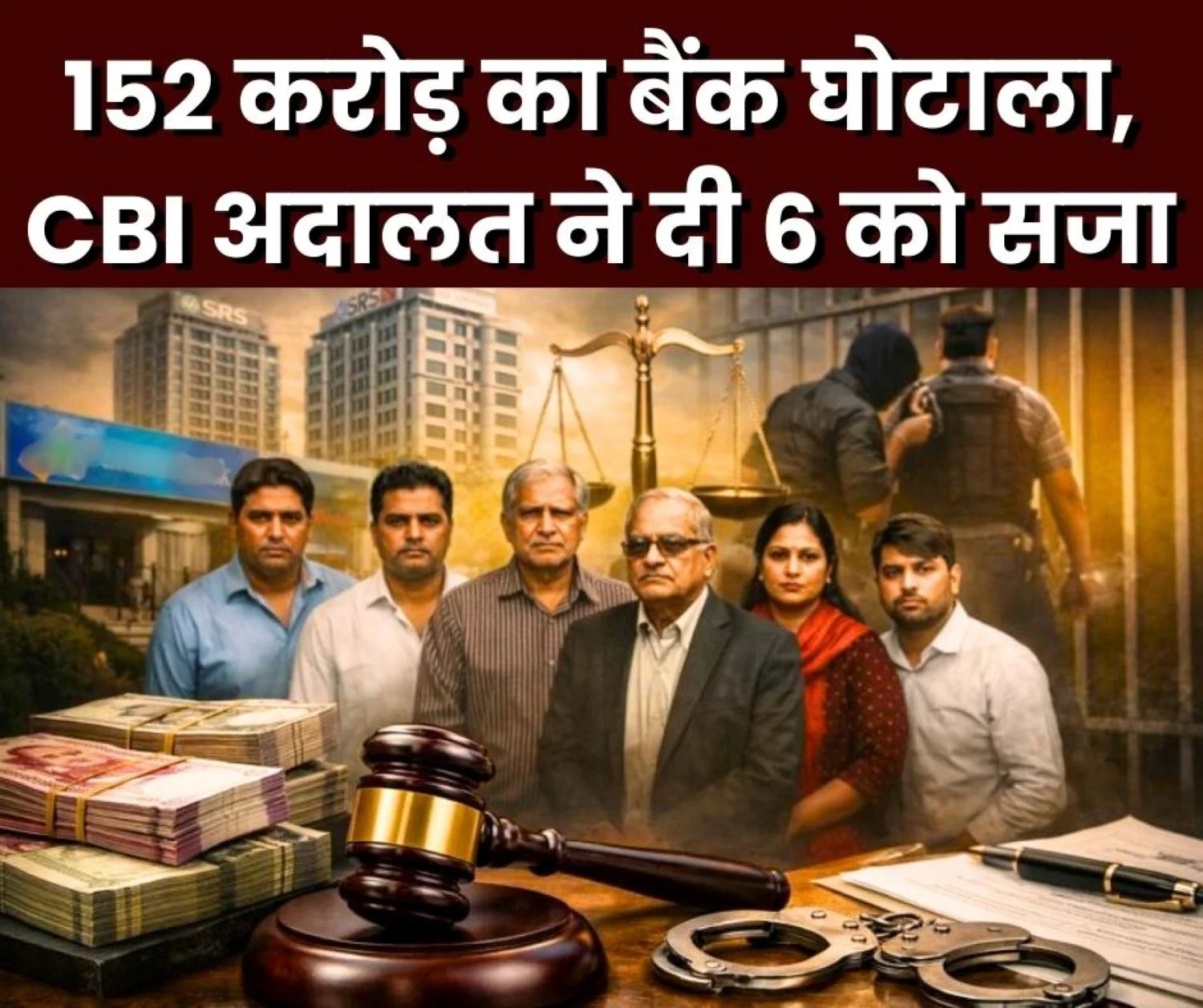 CBI Court Convicts and Sentences Two Private Companies and Six Individuals in Bank Fraud Cases of Rs 152 Crore
