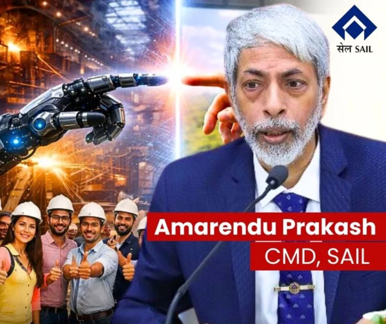 CMD Amarendu Prakashs Big Message on SAILs Future The Journey to Success is not a Short Sprint, its a Marathon