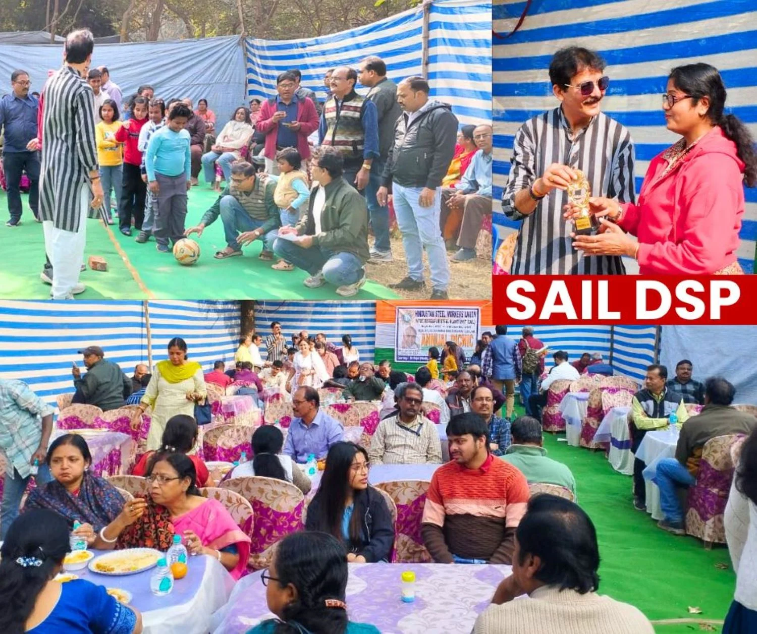 Durgapur Steel Plant INTUC Reunion Fair Hundreds of Members Gathered with Their Families