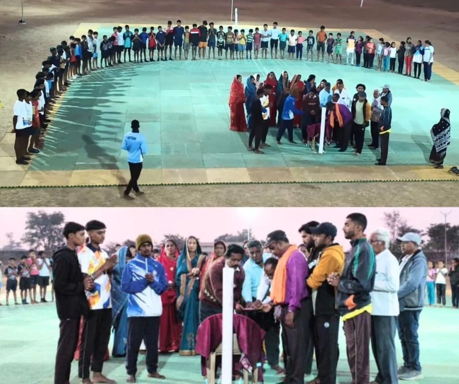 Good News National camp held in Purai, Durg 9 days of Kho-Kho training