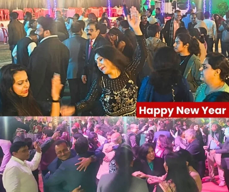 Happy New Year 2026 A Grand Party Fireworks and Dance to Welcome the New Year