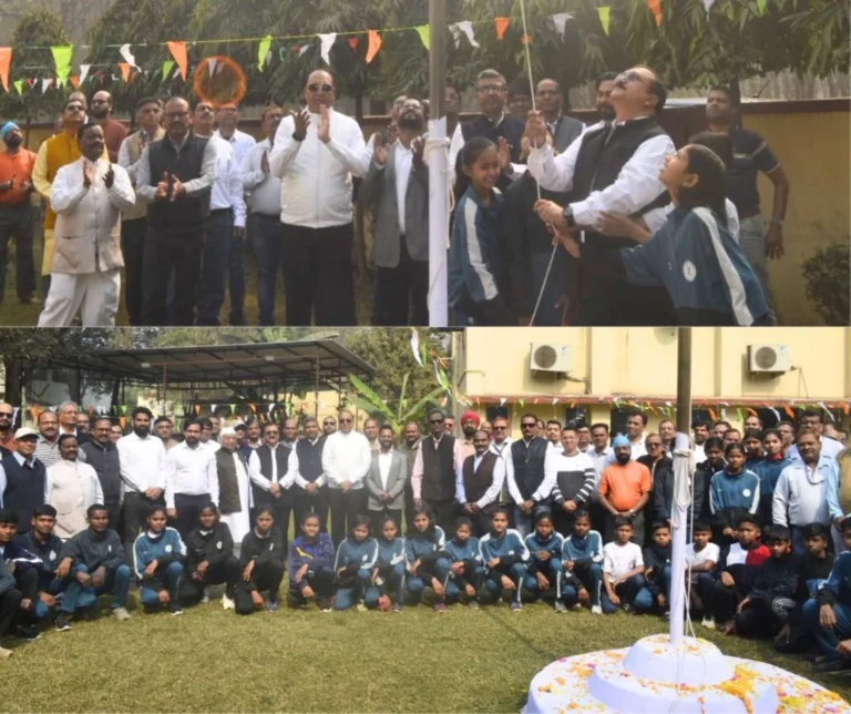 Patriotic program at Pragati Bhawan of BSP Officers Association (1)