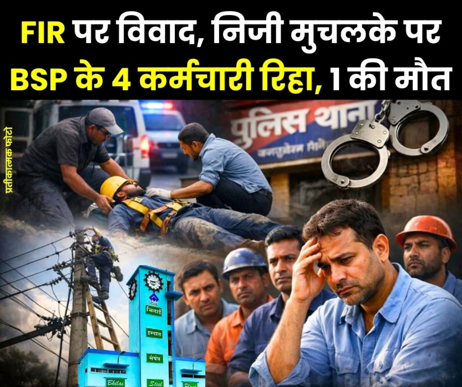 Questions Raised Over the FIR Filed against BSP Electrical Chargeman and 5 other Employees the Chargeman said the FIR was Based on False Facts 2