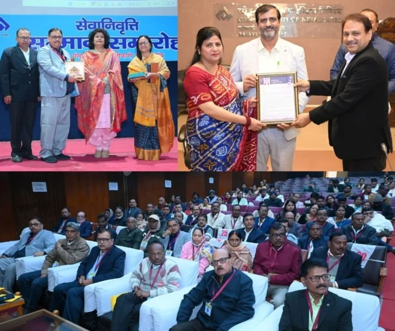 SAIL BSL 10 Officers, 33 Employees Retire from Bokaro Steel Plant