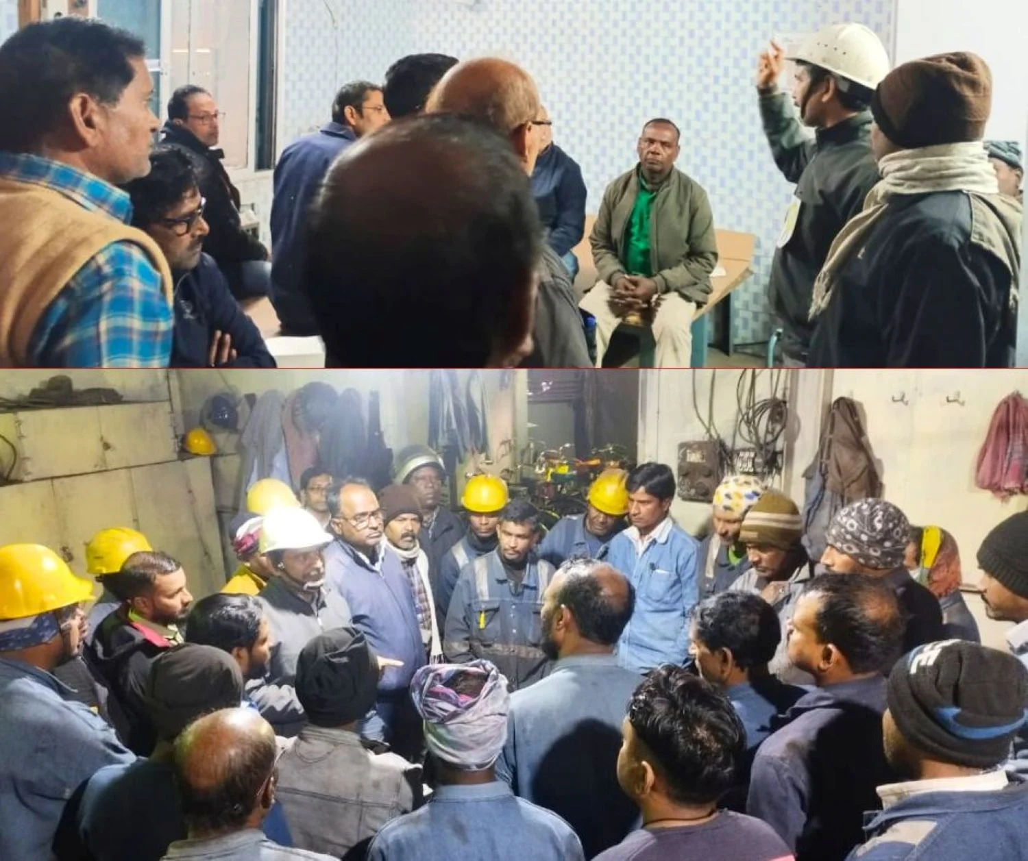 bokaro-steel-plant-strike-on-february-12-workers-show-strength