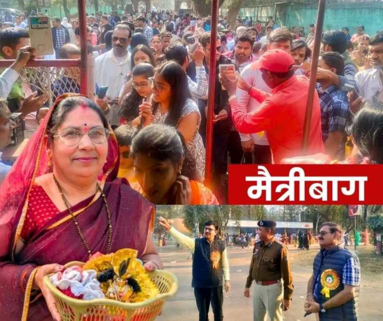 tourists-enjoyed-a-full-entertainment-experience-at-maitri-bagh-for-just-20-rupees-with-a-crowd-of-50000-by-noon