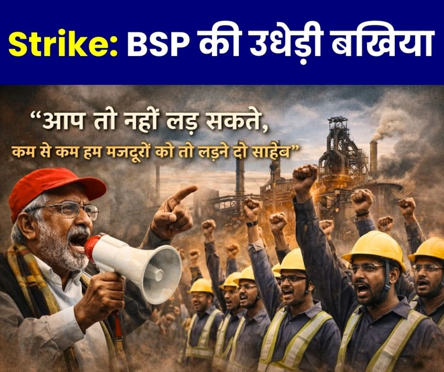 12th February Strike CITU Said You cannot Fight at Least Let Us Workers Fight