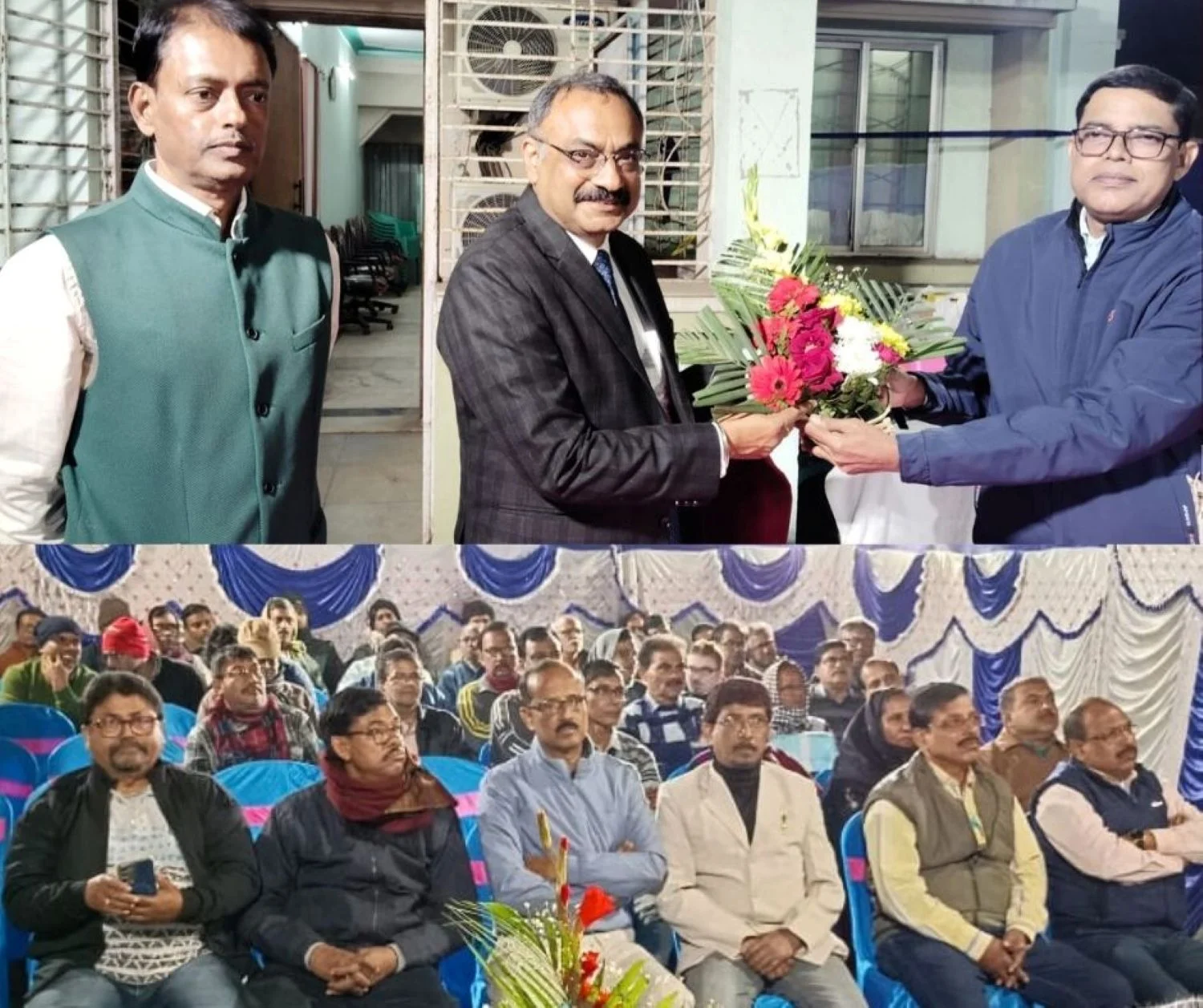 Association bids farewell to retired Diploma Engineer from Durgapur Steel Plant ED BS Popli congratulates him