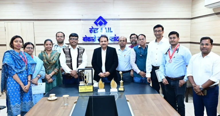 Bokaro Steel Plant Doctors Achieve Excellent Results at All India Steel Medical Officers Conference (AISMOC)