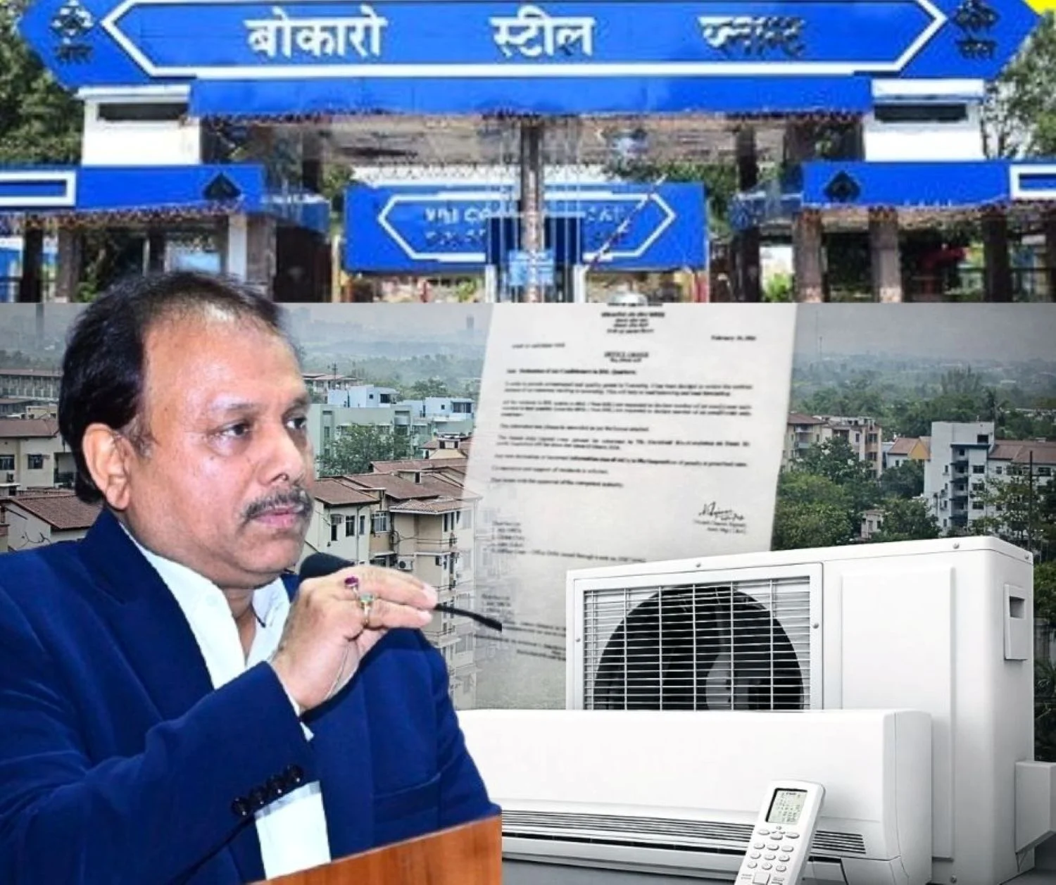 Bokaro Township Employees, officers and Others Have to Declare by March 15 How Many ACs are Installed in Their Homes
