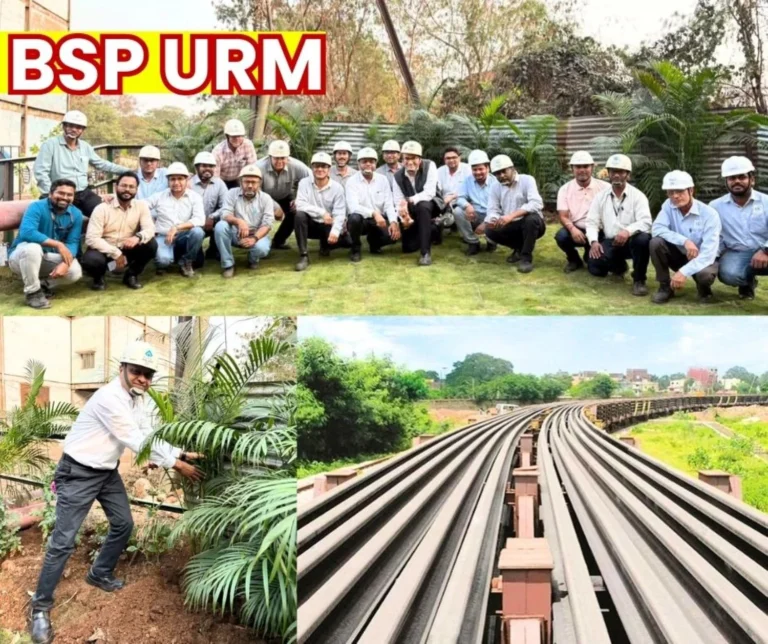 Changing Picture at BSP Universal Rail Mill Jump in Happiness Index
