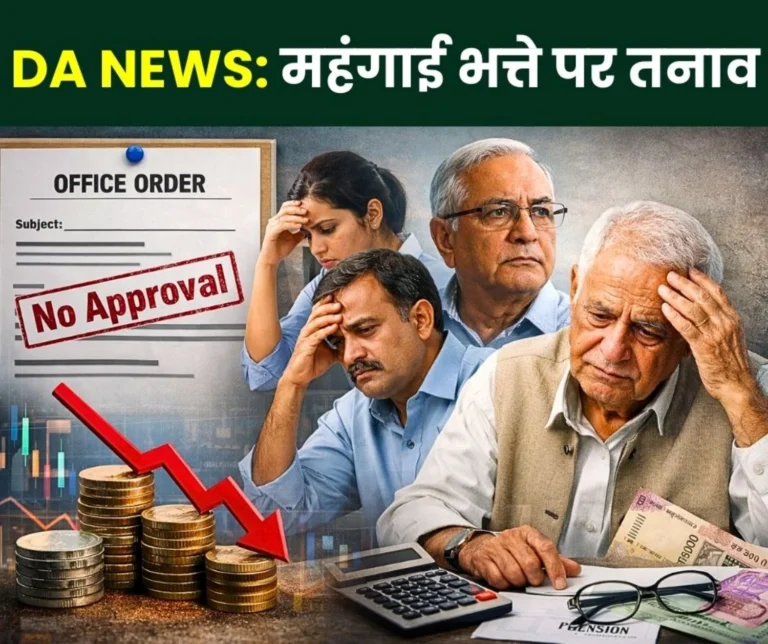 No Circular to Increase DA Stress Among Employees and Officers and Retiring Personnel Worried