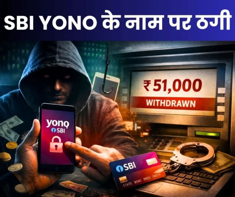 Online Fraud in Bhilai Link Opened in the Name of SBI YONO Update 51 Thousand Rupees Defrauded