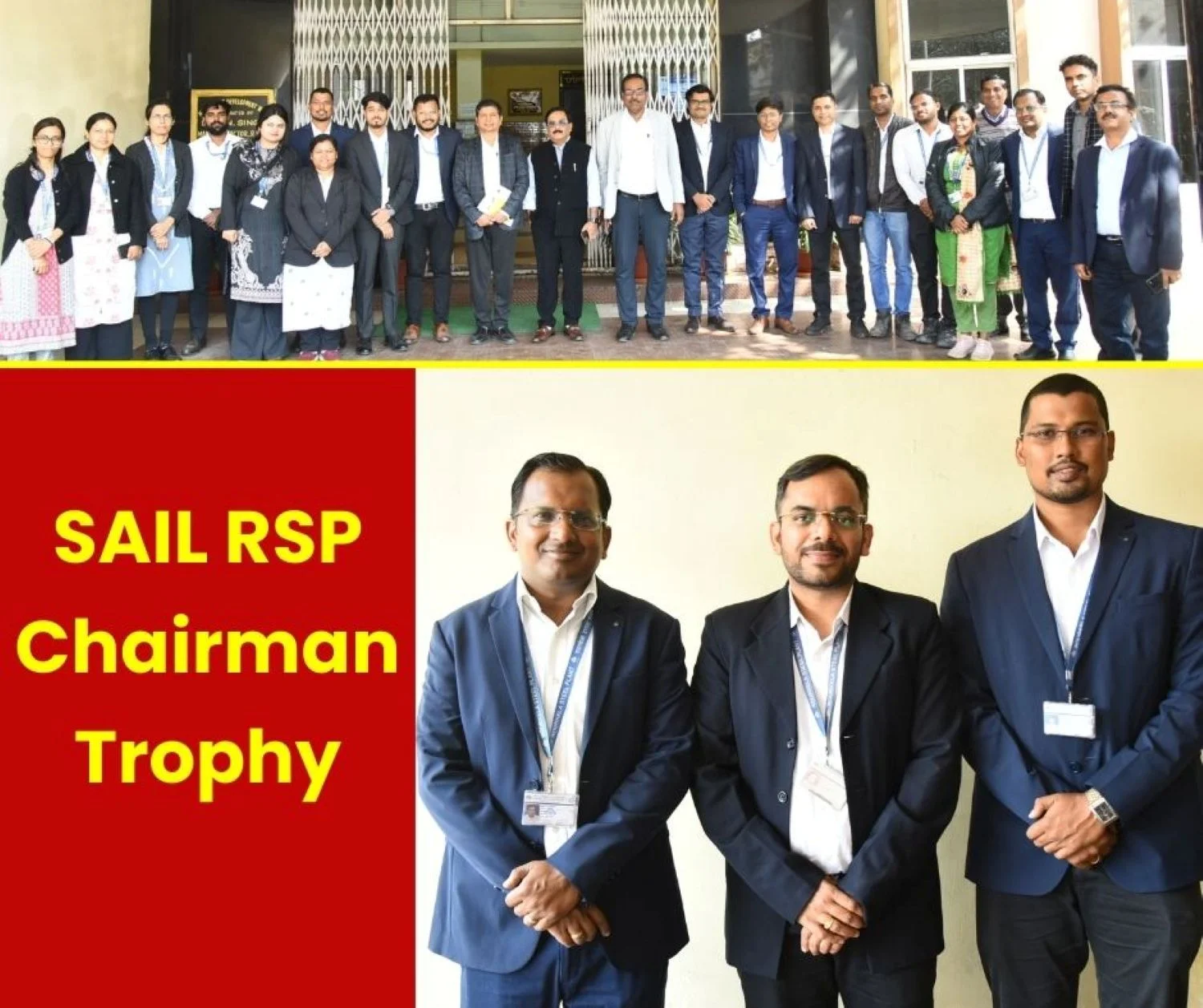 Plant Level Competition for Chairmans Trophy for Young Managers held at SAIL RSP