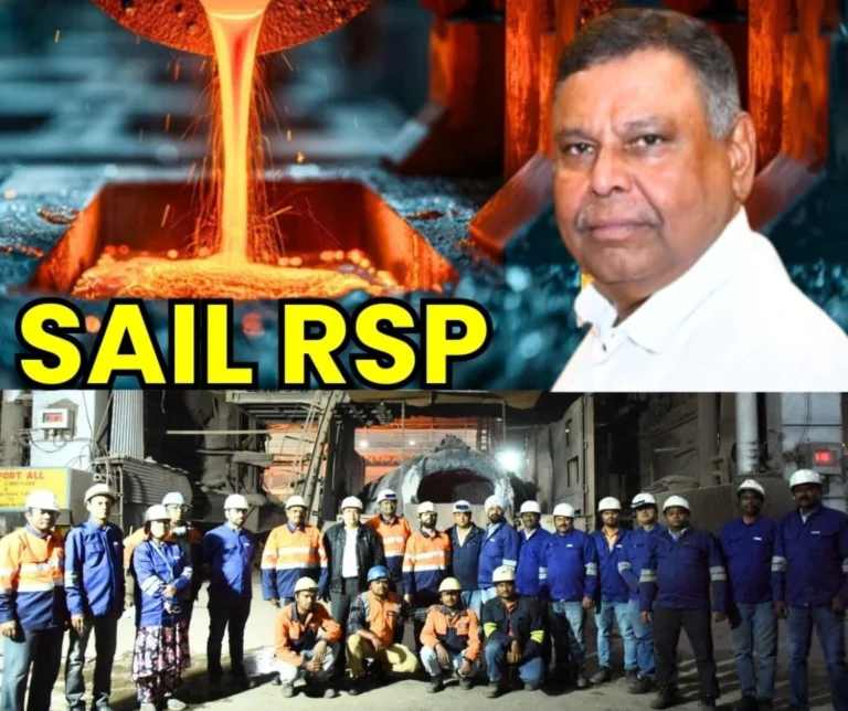 Rourkela Steel Plant SMS-1 creates History Converter Breaks 12-Year-Old Record Name Registered in the World (1)