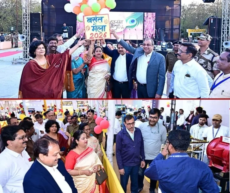 SAIL Bokaro Steel Plants Basant Mela Begins Huge Crowd at Food Stalls and Meena Bazaar (1)