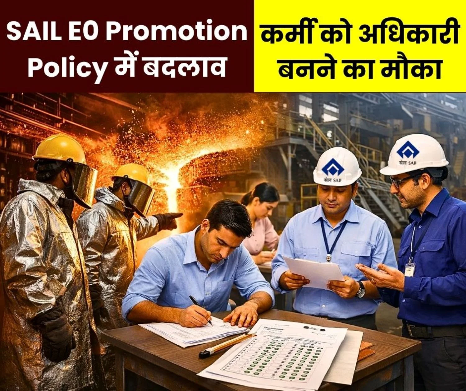 SAIL E0 Promotion Policy Opportunity For Those Who Want to Become Officers from Employees