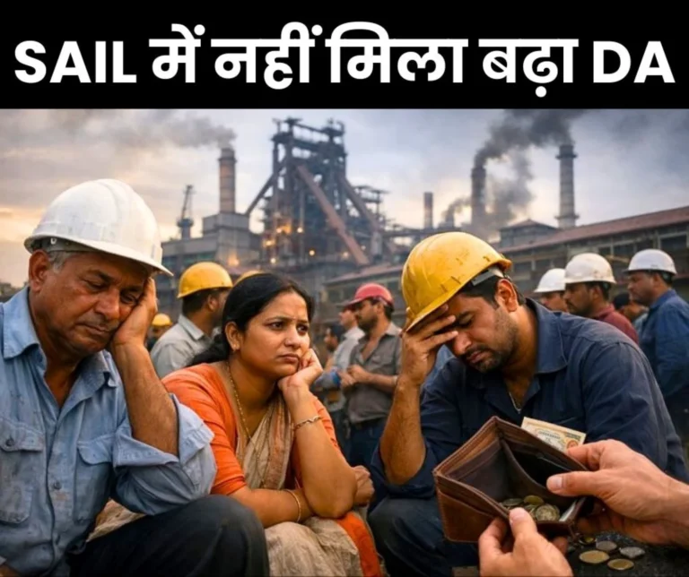 SAIL Employees Disappointed as they havent Received the DA Hike for January they will Receive Arrears Upon Orders