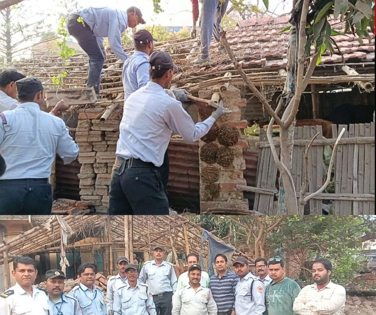 sail-isp-illegal-construction-demolished-in-narsinghbandh-area-iisco-steel-plant-burnpur-strictly-followed-the-court-order