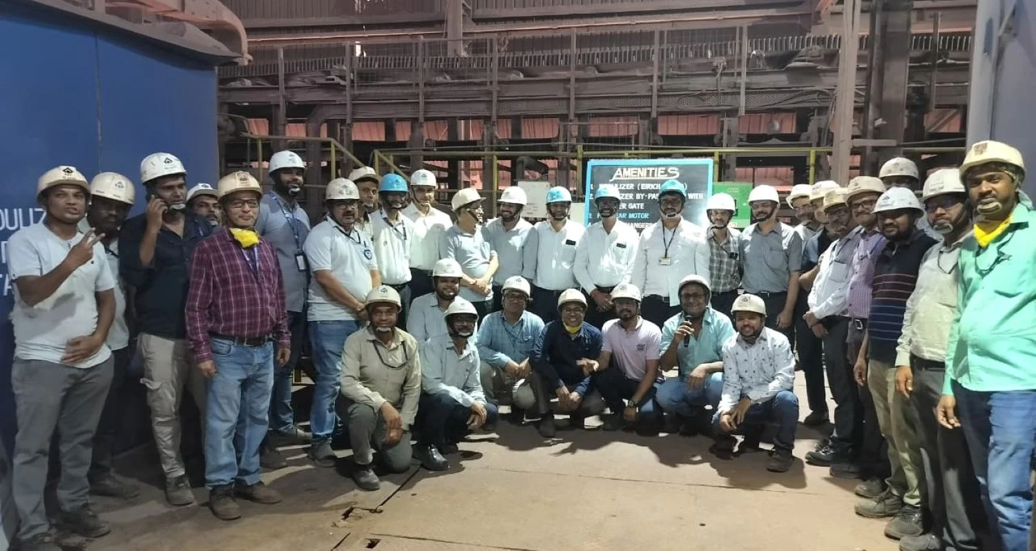 Bhilai Steel Plant New Gift to Sinter 3 now Maintenance will be Done without Shutting Down the Sinter Machine