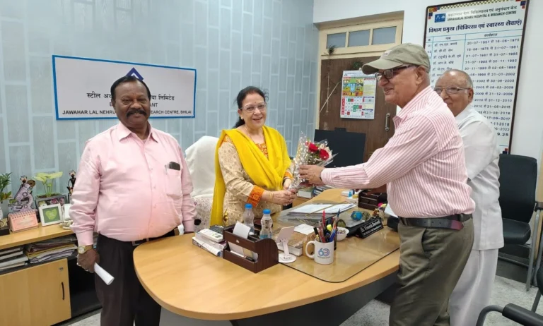 Big News Ex-Officers Association Takes Initiative to Address BSP Sector 9 Hospitals Problems, Dr Vineeta Dwivedi Responds