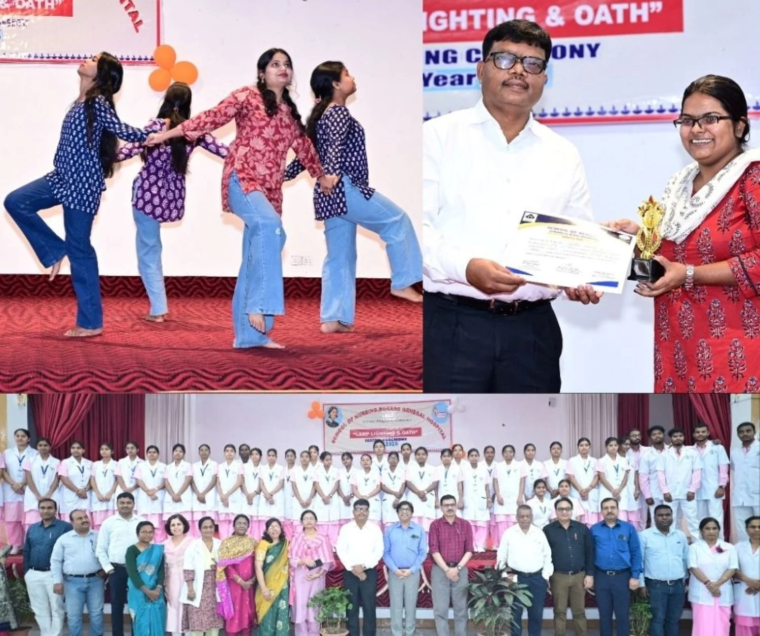 Bokaro General Hospital Special Event for Students of School of Nursing Future Nurses Take Oath