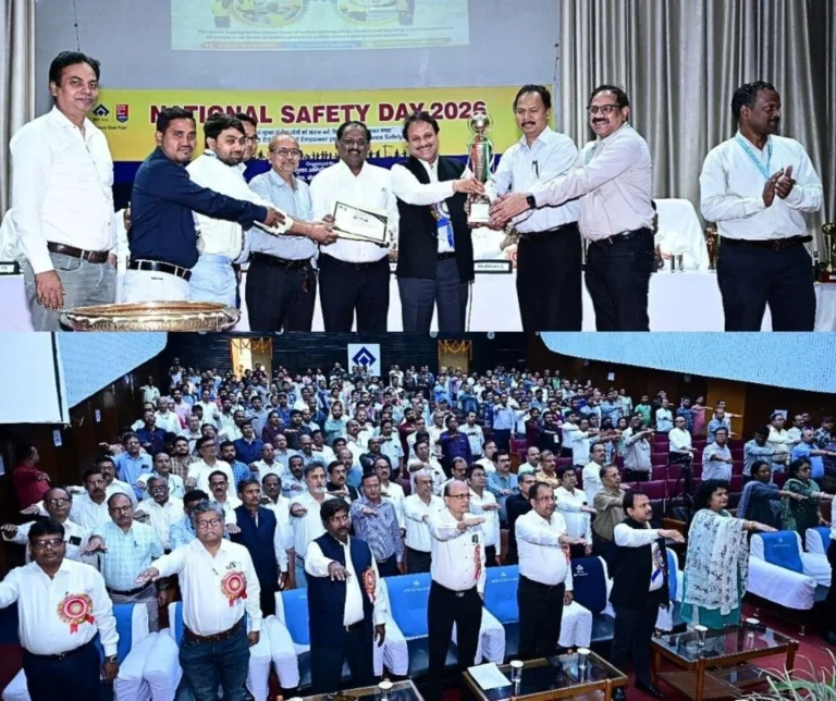 Bokaro Steel Plant Employees received these awards on National Safety Day