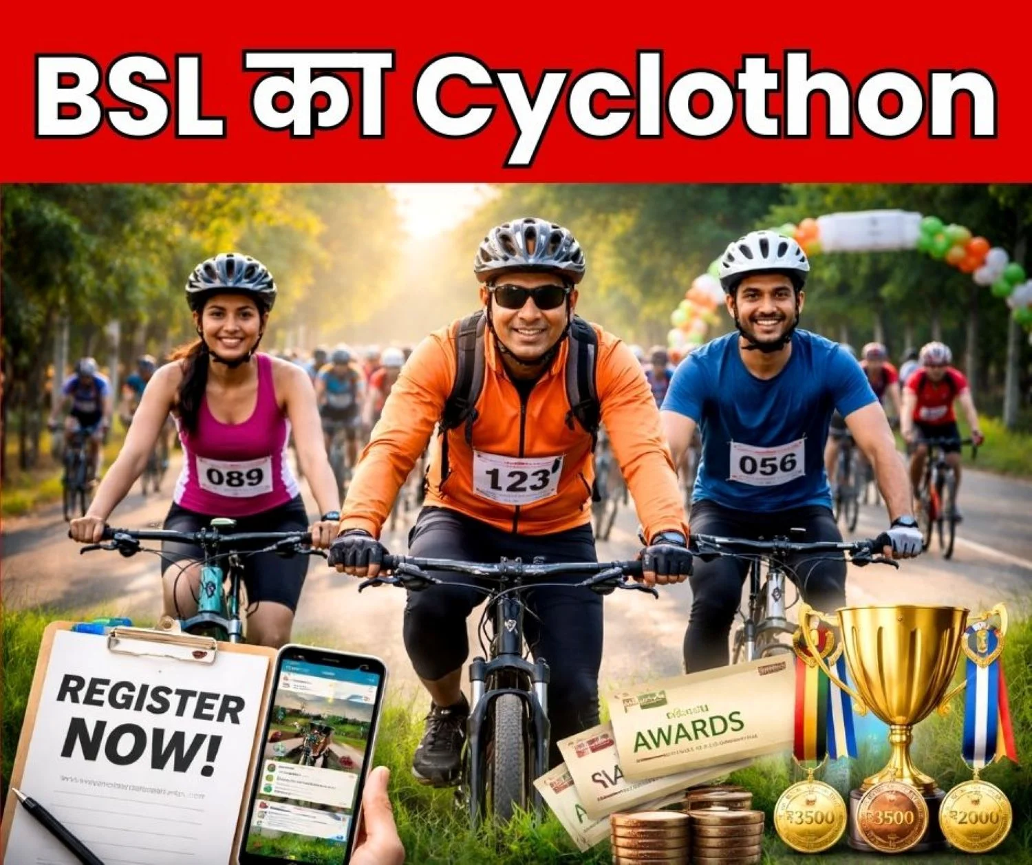 Bokaro Steel Plants Cyclothon to Promote Fitness and Health Register Now
