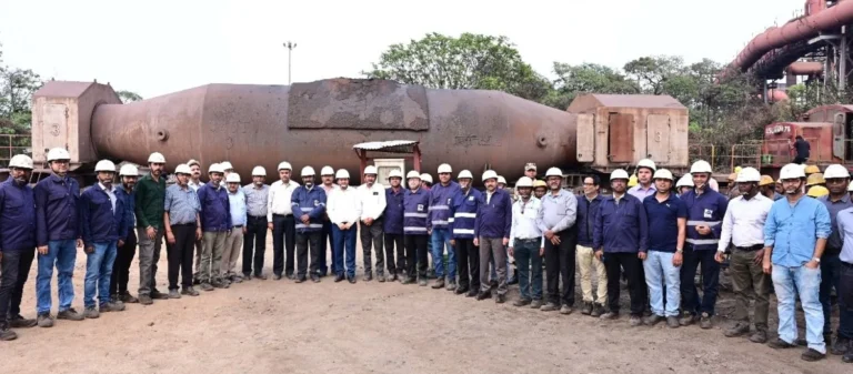 Construction of Sand Pit at BSL Blast Furnace Gives a New Boost to Operational Safety