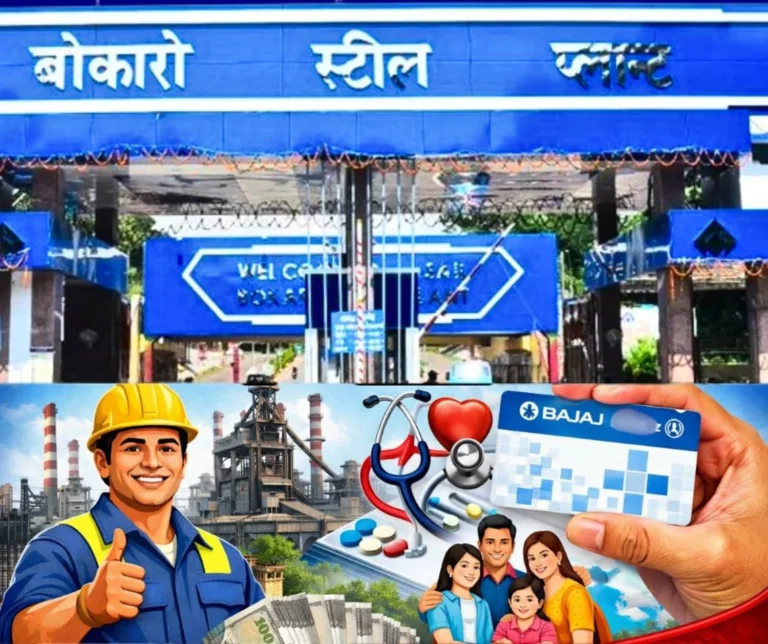 Health Insurance Up to Rs 4 Lakh for 7,000 Contract Workers of BSL