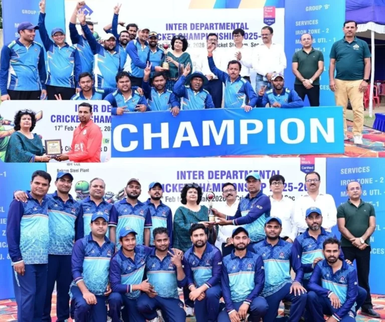 Iron Zone 1 Team Won the Title in BSL Inter Departmental Cricket Championship