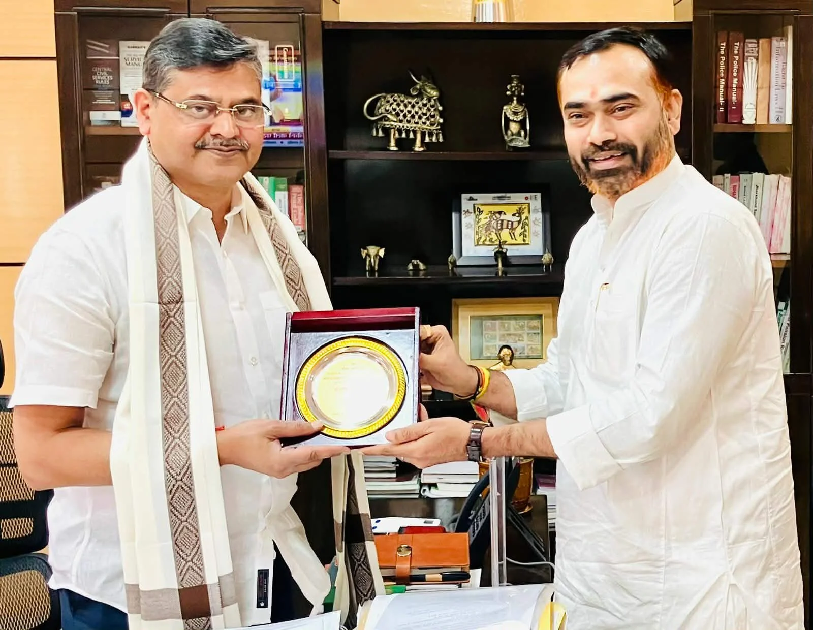 Kumar Amit met the Chief Secretary regarding Bokaro Airport and Industrial Corridor, said this on the BSL project…