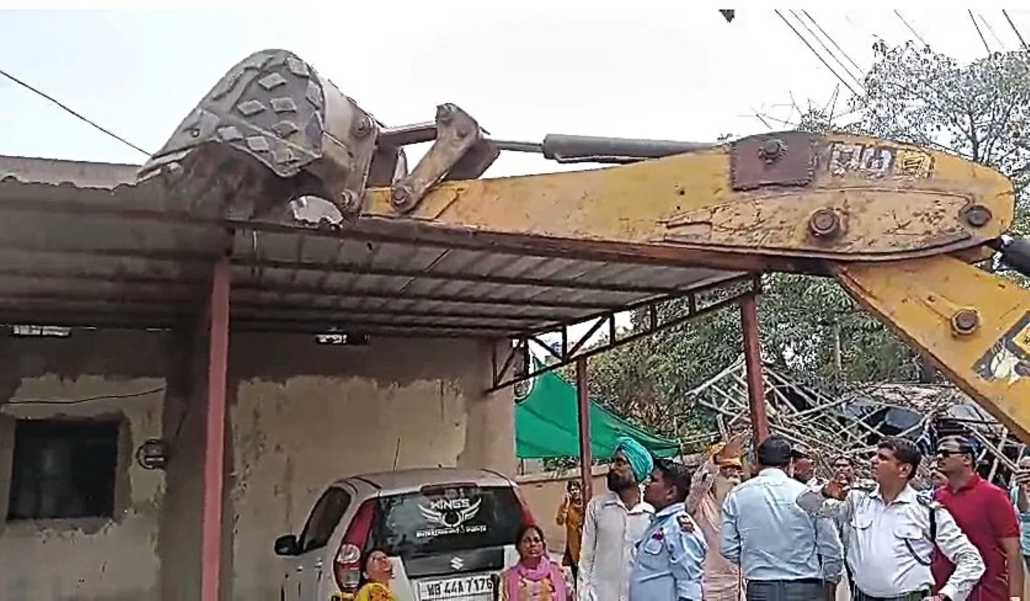 SAIL-ISP Intensifies Drive Against Encroachers Demolishes Houses