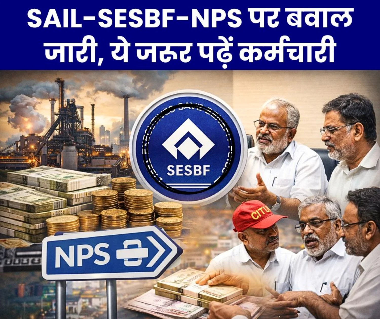 The Controversy Over the Money of SAIL Officers and Employees Continues Read Why SESBF Was Formed