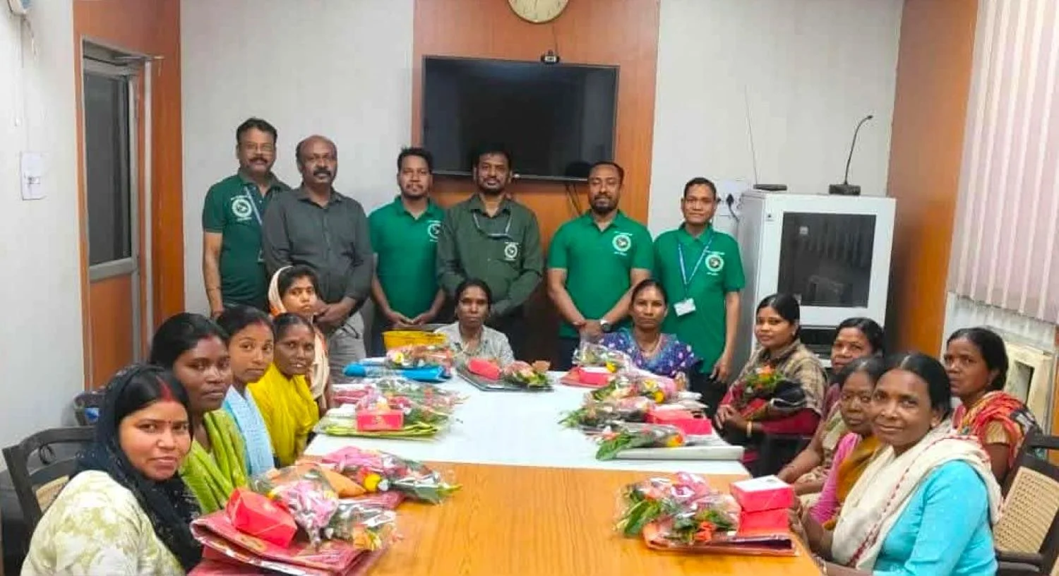 Womens Day 2026 A Unique Initiative by SAIL SC-ST Employees Federation Sanitation Workers of CRM 1-2 Honored