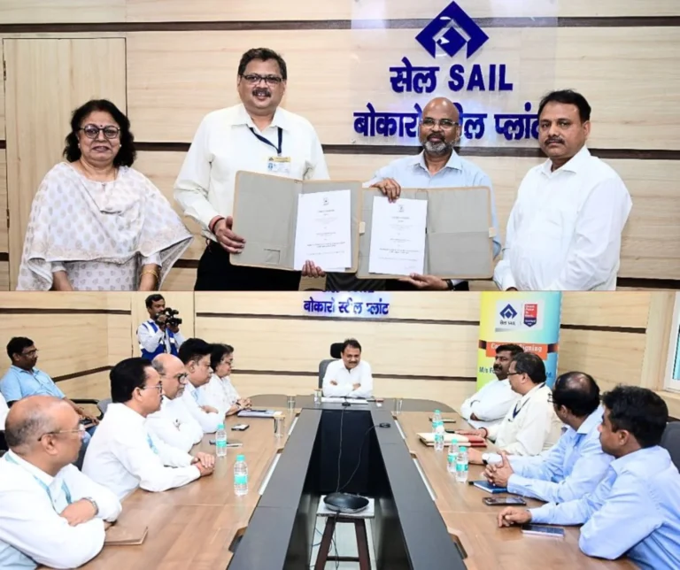 Bokaro Steel Plant Signs Major Deal For Hydrogen Injection In Blast Furnace