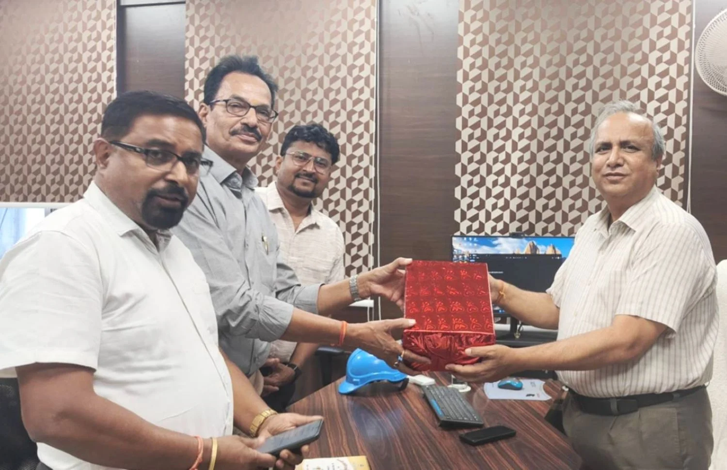 Brainstorming on official language at SAIL Refractory Unit, Bhilai