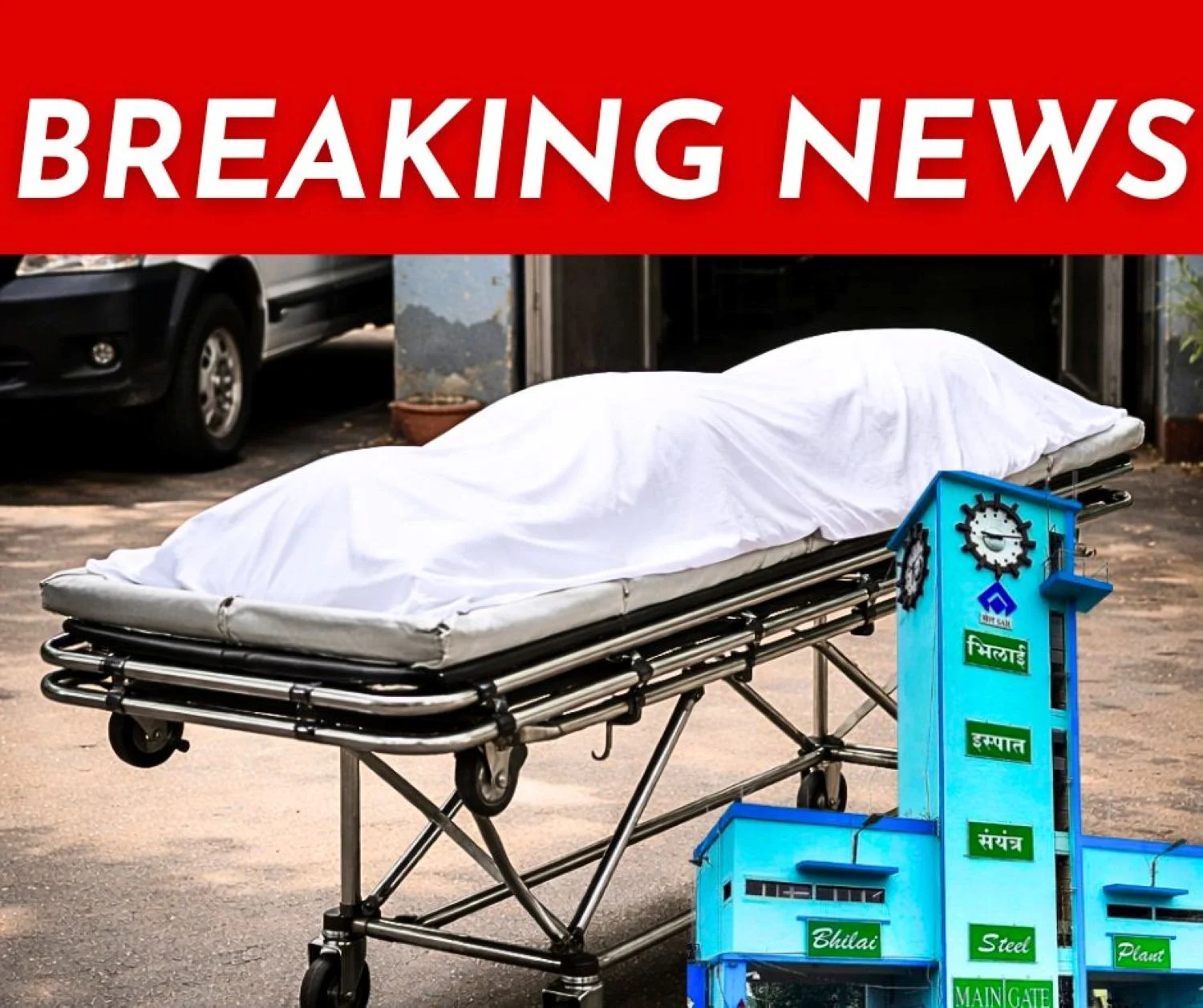 Breaking News SAIL BSP SMS 3 Worker Dies on Duty