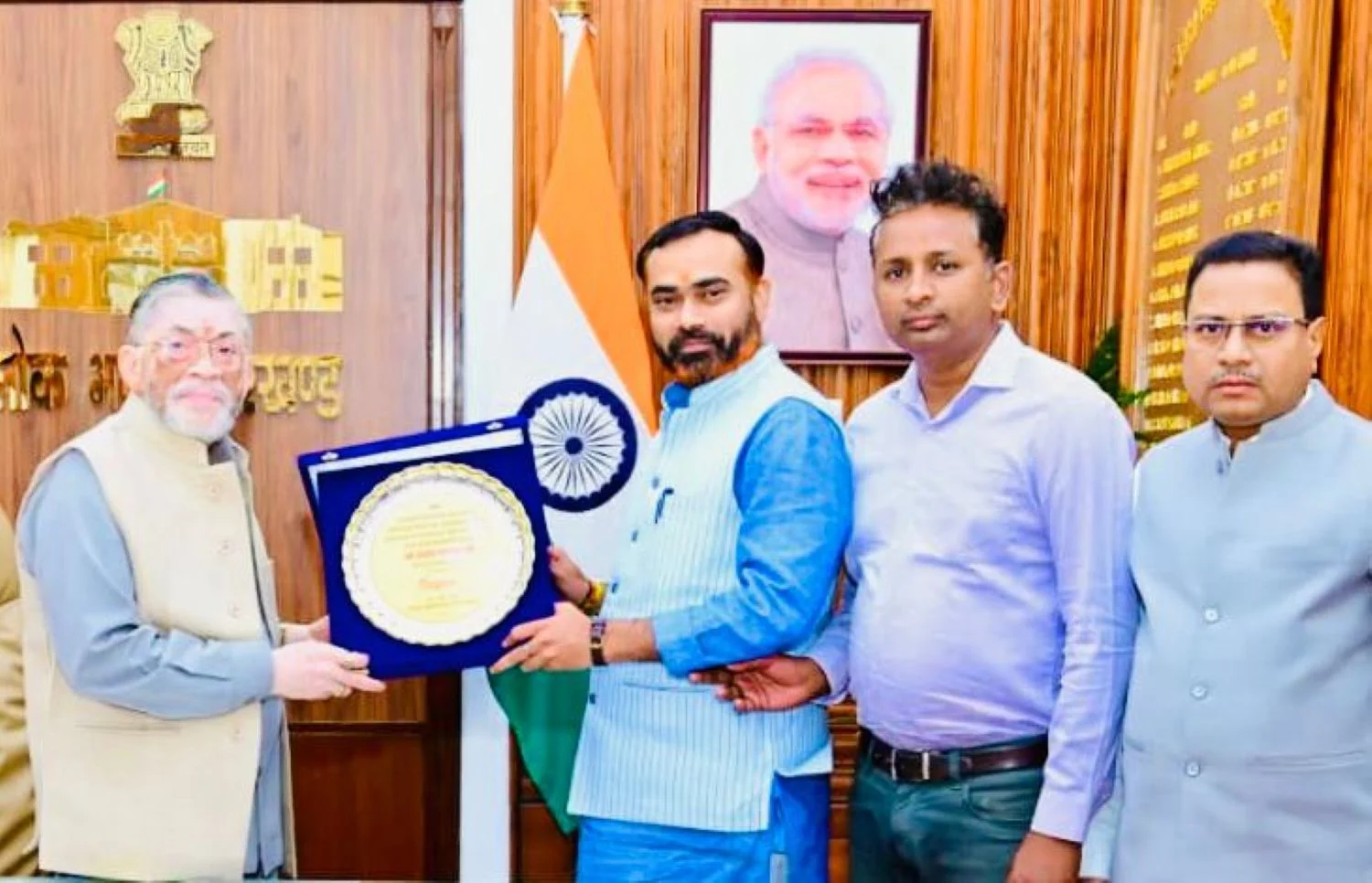 Kumar Amit Met the Governor of Jharkhand for Bokaro Airport and Industrial Corridor, Read Details (1)