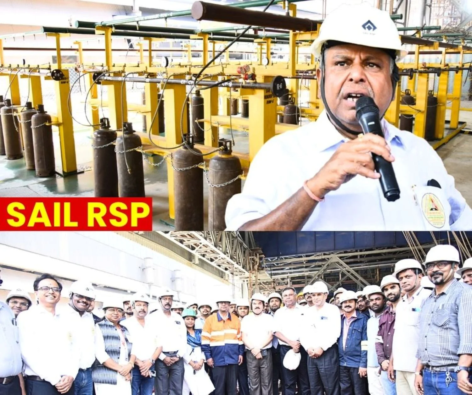 Rourkela Steel Plant Develops Alternative Gas Amid US-Israel-Iran Conflict Cylinder Bank Gift