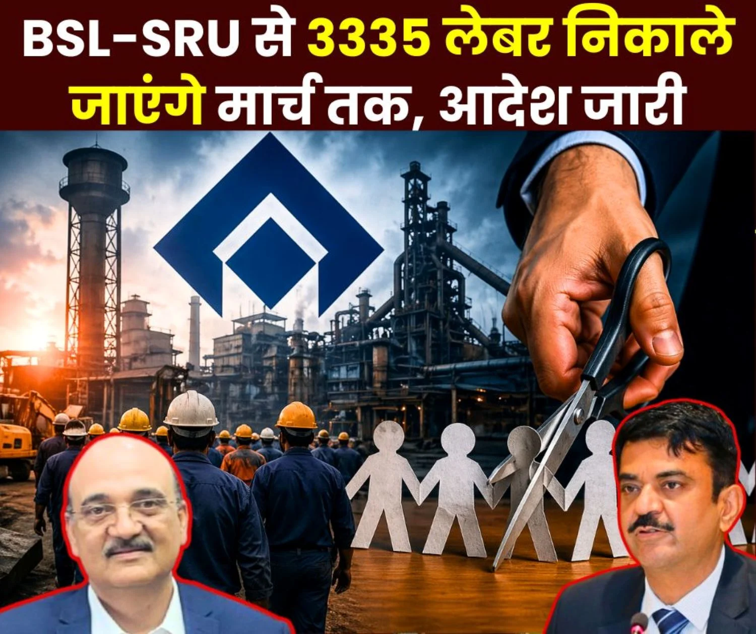 SAIL Big News Order Issued to Reduce 40 percent Contract manpower in Steel Authority of India Limited 3335 Laborers Jobs in Danger 1