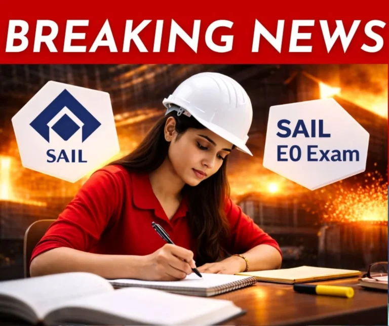 SAIL E0 Exam Syllabus Uploaded for Junior Officer Exam ICA syllabus Changed 3 New Chapters Added
