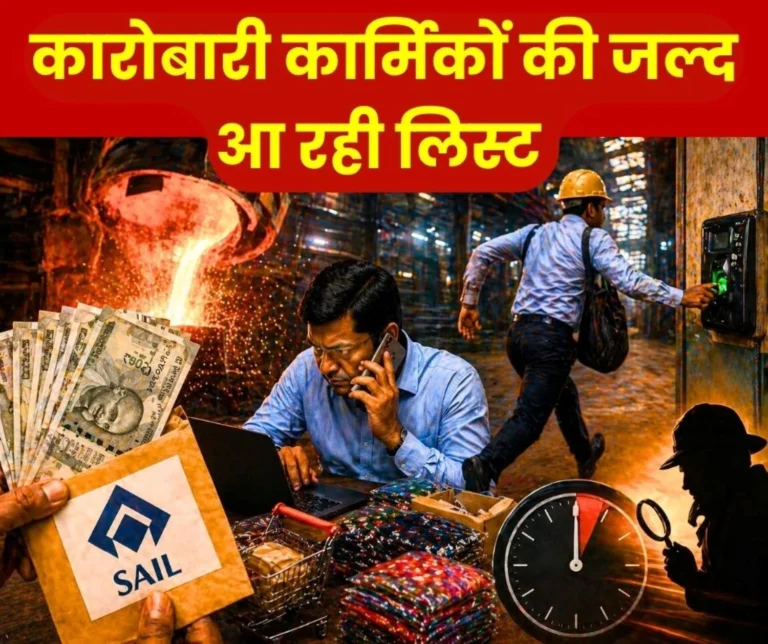 Special List Coming up to Monitor SAIL Employees and Officers who Conduct Business During Duty Hours