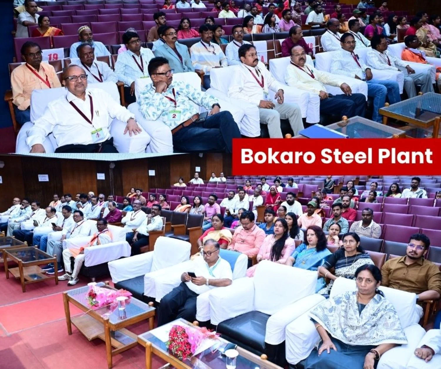 BSL Retirement Ceremony 5 Officers and 17 Employees of Bokaro Steel Plant Bid Farewell