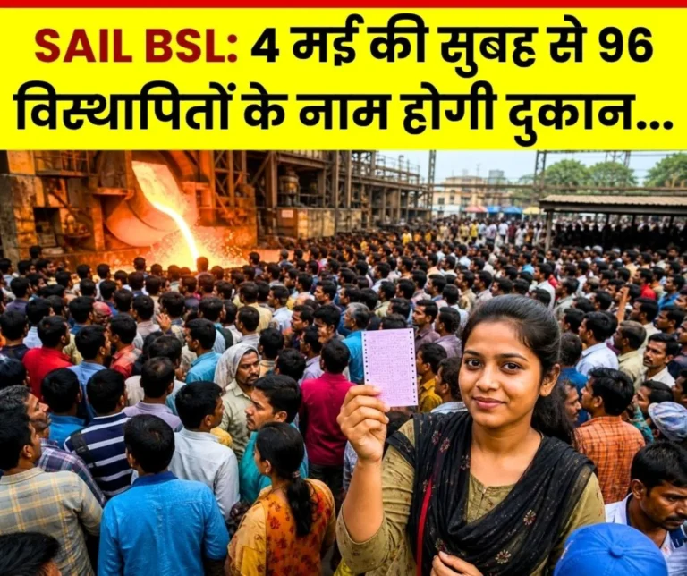 Bokaro Steel Plant 96 Displaced People will get Shops for the First Time in the History of SAIL Allotment through Lottery in BSL, Special Preparations (1)
